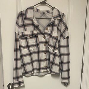 Plaid Button Down Shirt